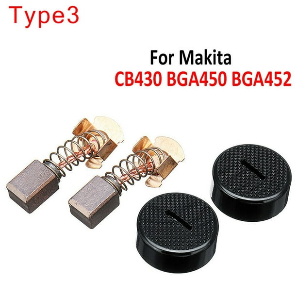 Carbon Brushes & Holder & Cap & Covers Set For Makita CB430 BHP460 BHR200 BGA452